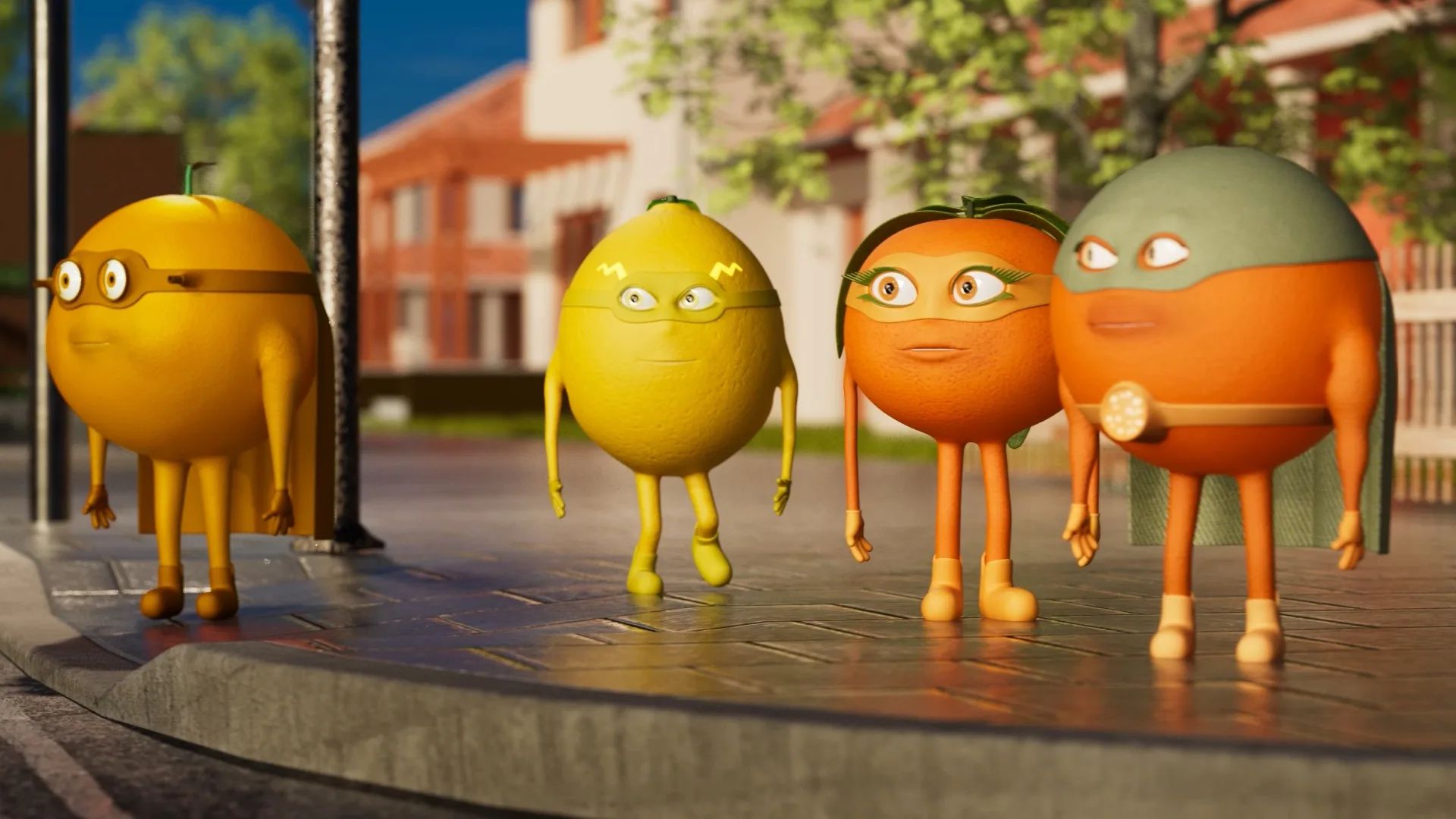 Turkish Citrus Team — School Bus — still