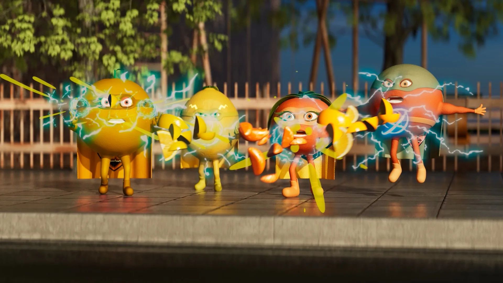 Still from Turkish Citrus Team — School Bus