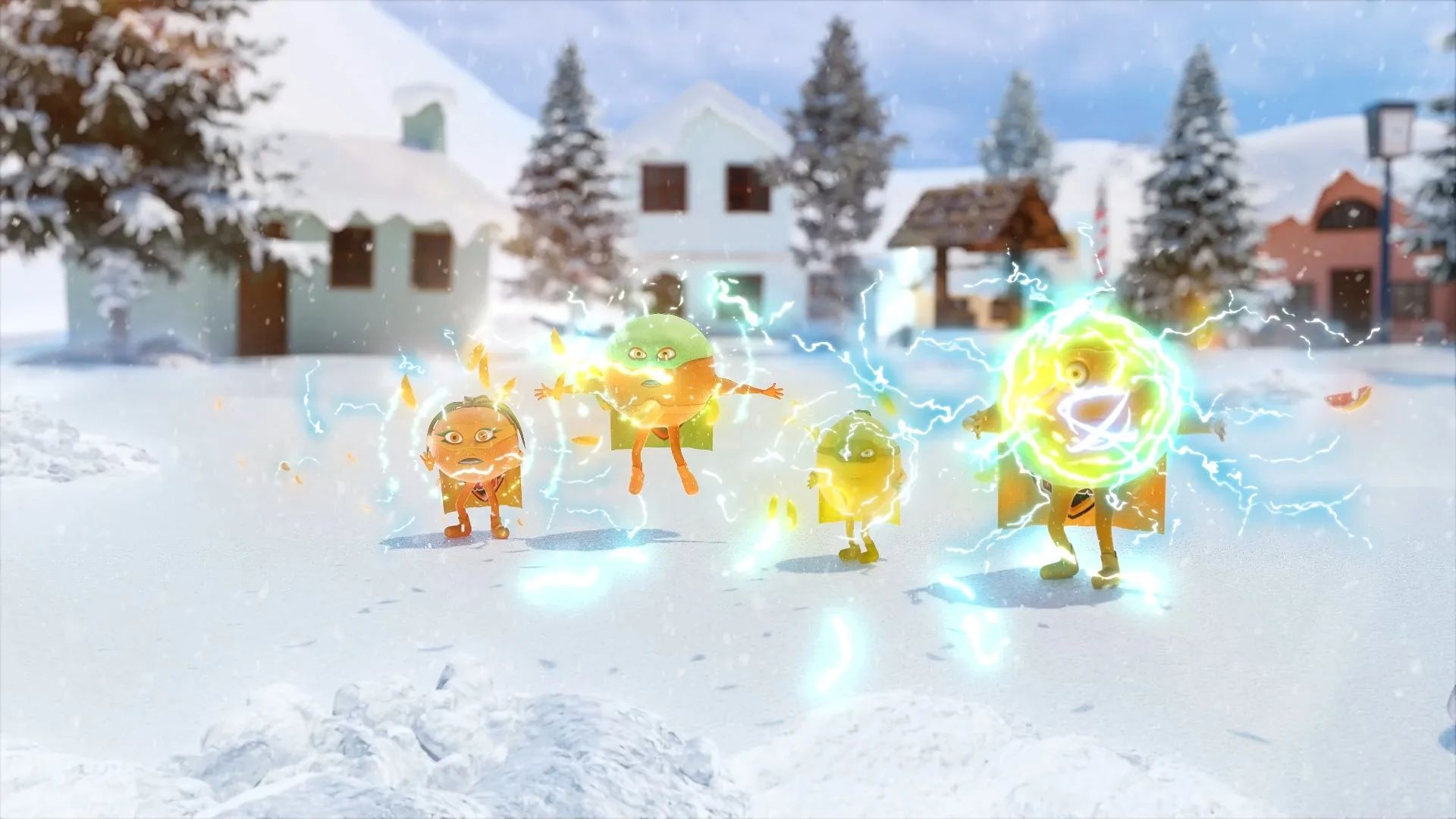 Still from Turkish Citrus Team — Snow